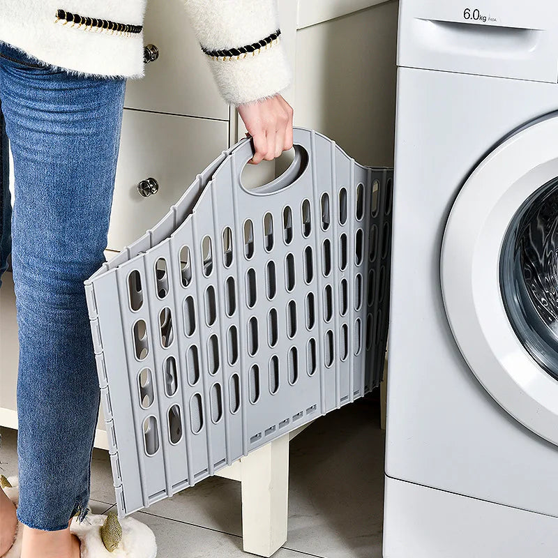 Cesto Plegable para Ropa Sucia para Dormitorio y Baño, Multifuncional y Portátil