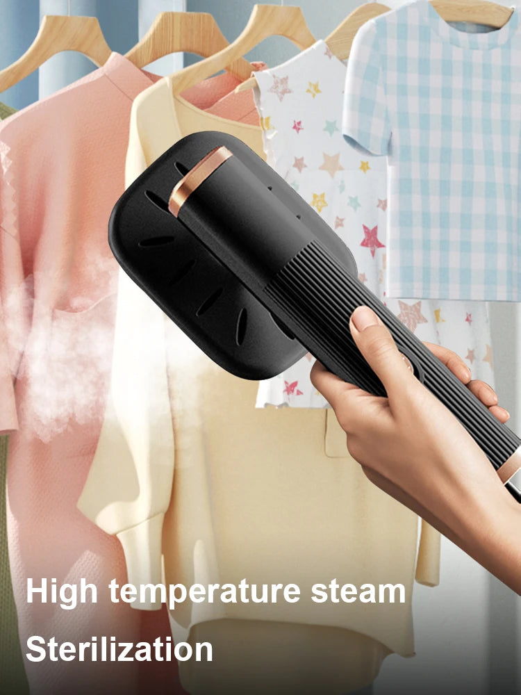 Máquina de planchar portátil 360 °   Plancha de mano para planchar, plancha de vapor doméstica alimentada por USB para planchar ropa de tela