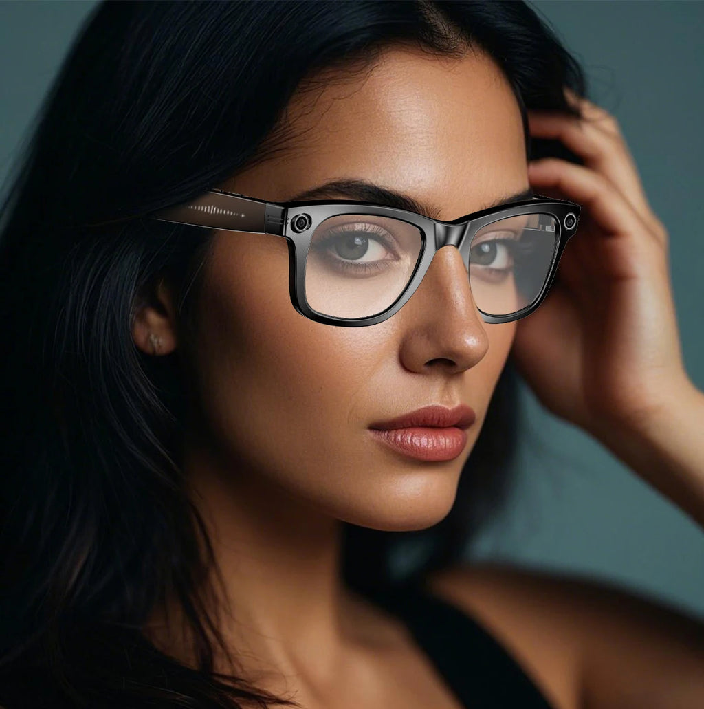Gafas Inteligentes 2026 Nueva Versión con Cámara, Grabación de Video, Reconocimiento de Fotos por IA, Llamadas Bluetooth, Traducción de Voz, Gafas de Sol para Hombre