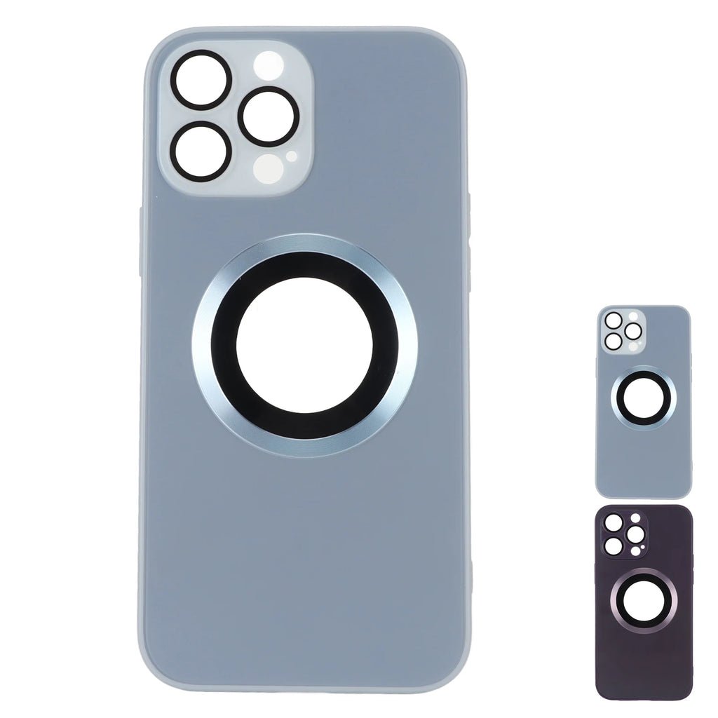 Funda Magnética para Teléfono, a Prueba de Polvo y Arañazos, Funda Magnética para Teléfono con Cristal Esmerilado, Cubierta Protectora para iPhone 14 Pro Max