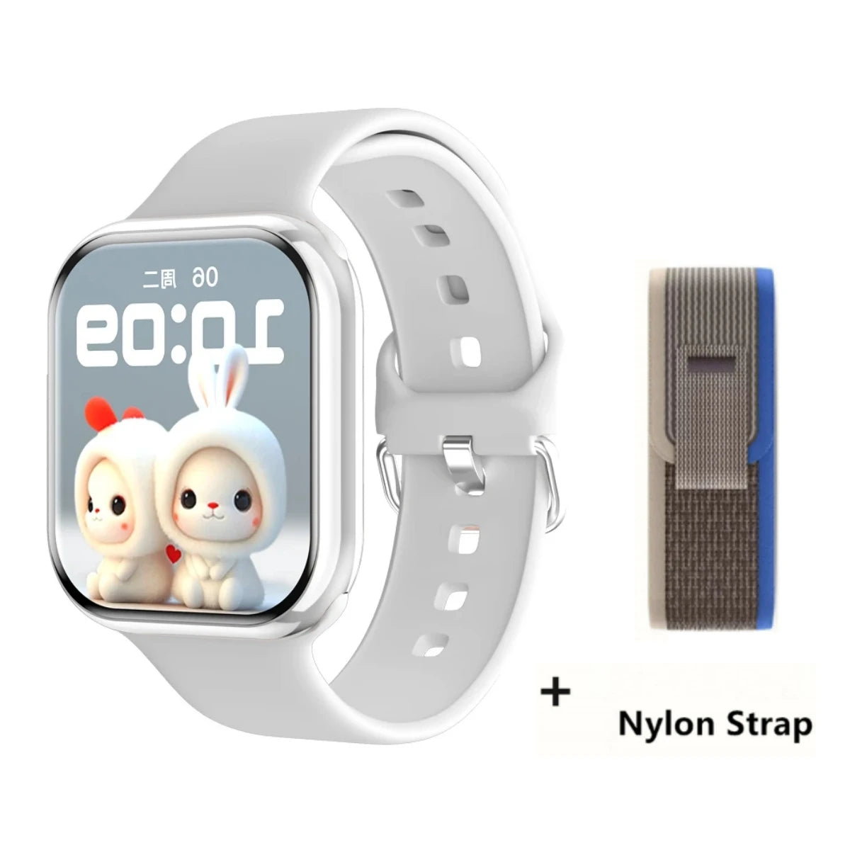 Nuevo reloj inteligente serie X para hombre y mujer, con monitor de presión arterial, llamadas por Bluetooth, NFC, monitorización del sueño, carga inalámbrica, reloj deportivo compatible con IOS y Android.
