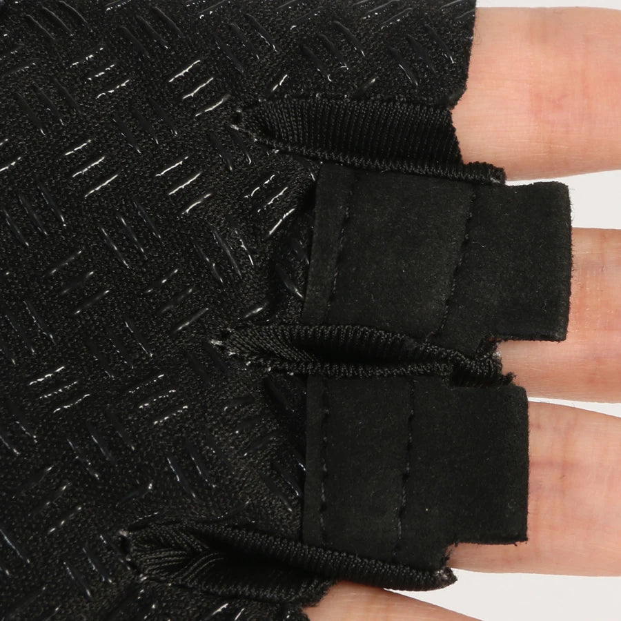 Guantes de levantamiento de pesas Protección completa de la palma, guantes de entrenamiento para gimnasio, ciclismo, ejercicio, transpirables, súper livianos para hombres y