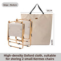 Bolsa de Almacenamiento de Gran Capacidad para Silla y Mesa de Camping Kemite, Impermeable y Ecológica, para Organización de ...
