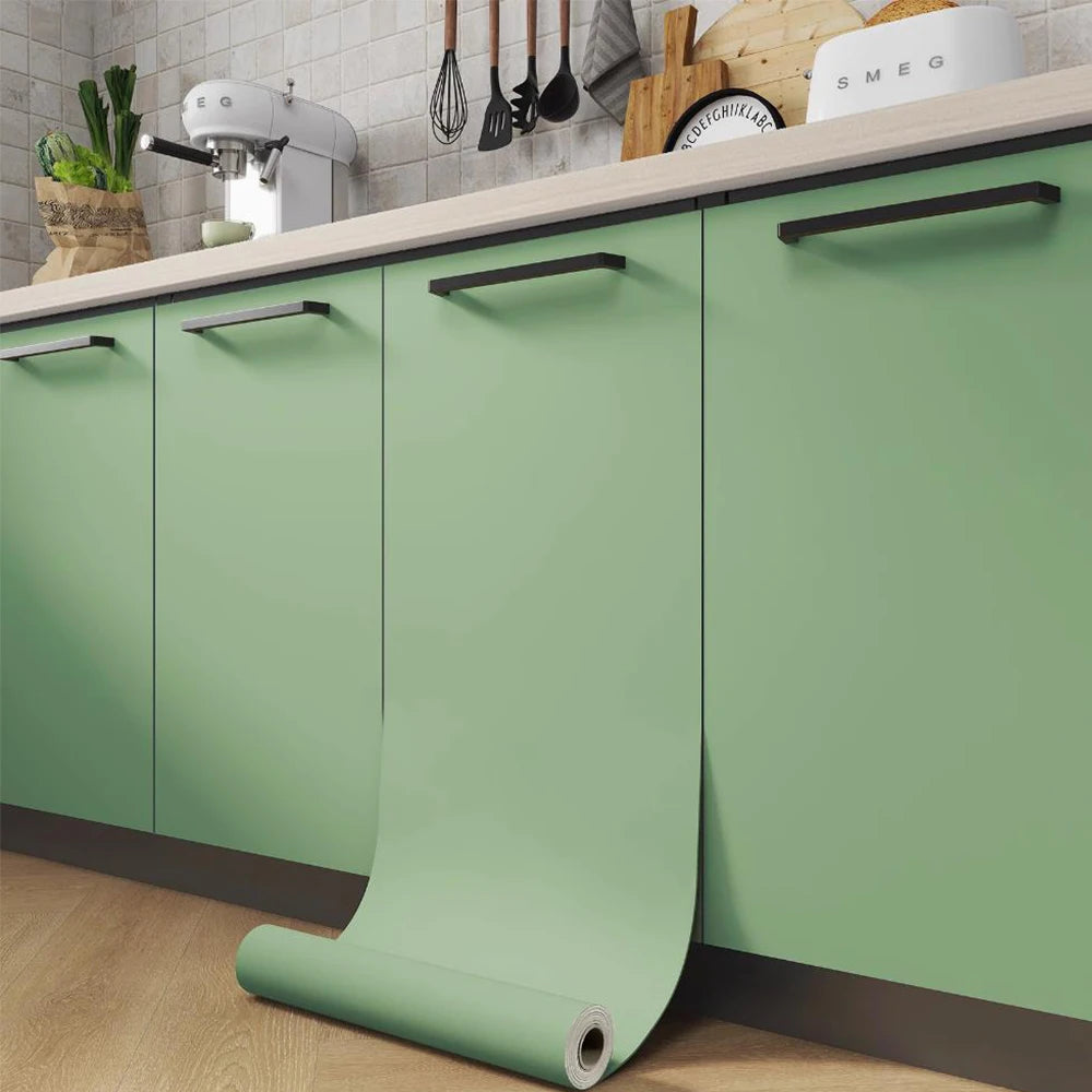 Papel tapiz de película de vinilo autoadhesivo, pegatinas de pared impermeables para baño, cocina, muebles, decoración de habitación, mejora del hogar