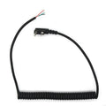 Walkie Talkie altavoz micrófono Cable duradero resistente al desgaste 70cm altavoz micrófono Cable para Baofeng UV5R para Kenwood TK-240 Linton
