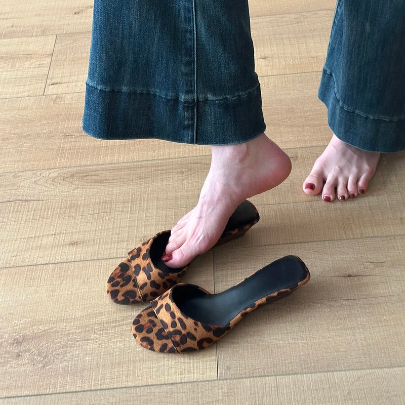 Sandalias de Verano para Mujer, Punta Abierta, Gamuza, Elegantes, Color Sólido, Tacón de Cuña, Zapatos de Vestir, Cómodas, para Playa y Exteriores