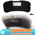 Almohadilla de aislamiento del capó del motor delantero, alfombrilla insonorizada de algodón, cubierta de espuma ignífuga para Volkswagen VW Polo 9N 9A 2002-2010