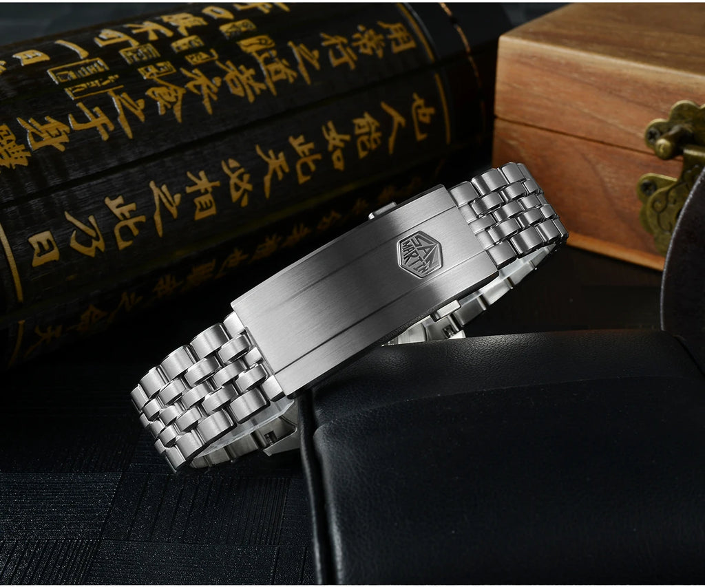 San Martin nuevo reloj Gada de 39mm estilo chino diseño Original Sunburst JianZhan Miyota 90S5 vestido de hombre mecánico automático SN0144
