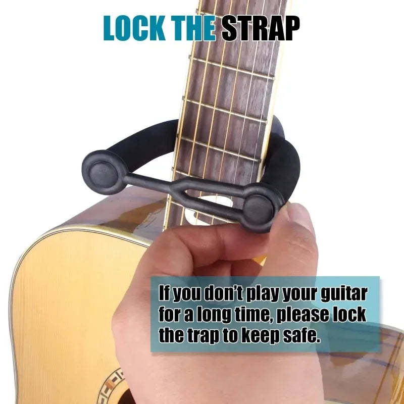 Soporte Vertical Plegable y Ajustable para Guitarra, Soporte Multiusos para Ukelele, Bajo, Guitarra Clásica, Eléctrica y Pipa