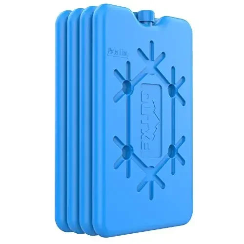 Paquete de hielo portátil reutilizable, paquete de enfriamiento para congelador, caja de llenado de agua de enfriamiento de larga duración PARA refrigeración y almacenamiento de alimentos frescos