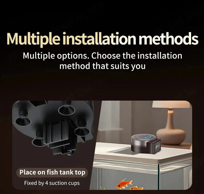 Jebao DRF-comedero automático inteligente para peces de acuario, con sincronización Digital, Control BT, alimentación, pecera pequeña, dispensador de alimentos inteligente