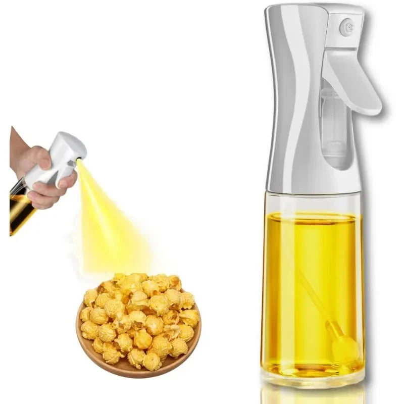 Spray de aceite para cocinar, botella dispensadora de aceite de oliva, pulverizador, niebla, vinagre de aceite de calidad alimentaria reutilizable, botella pulverizadora, accesorios de cocina