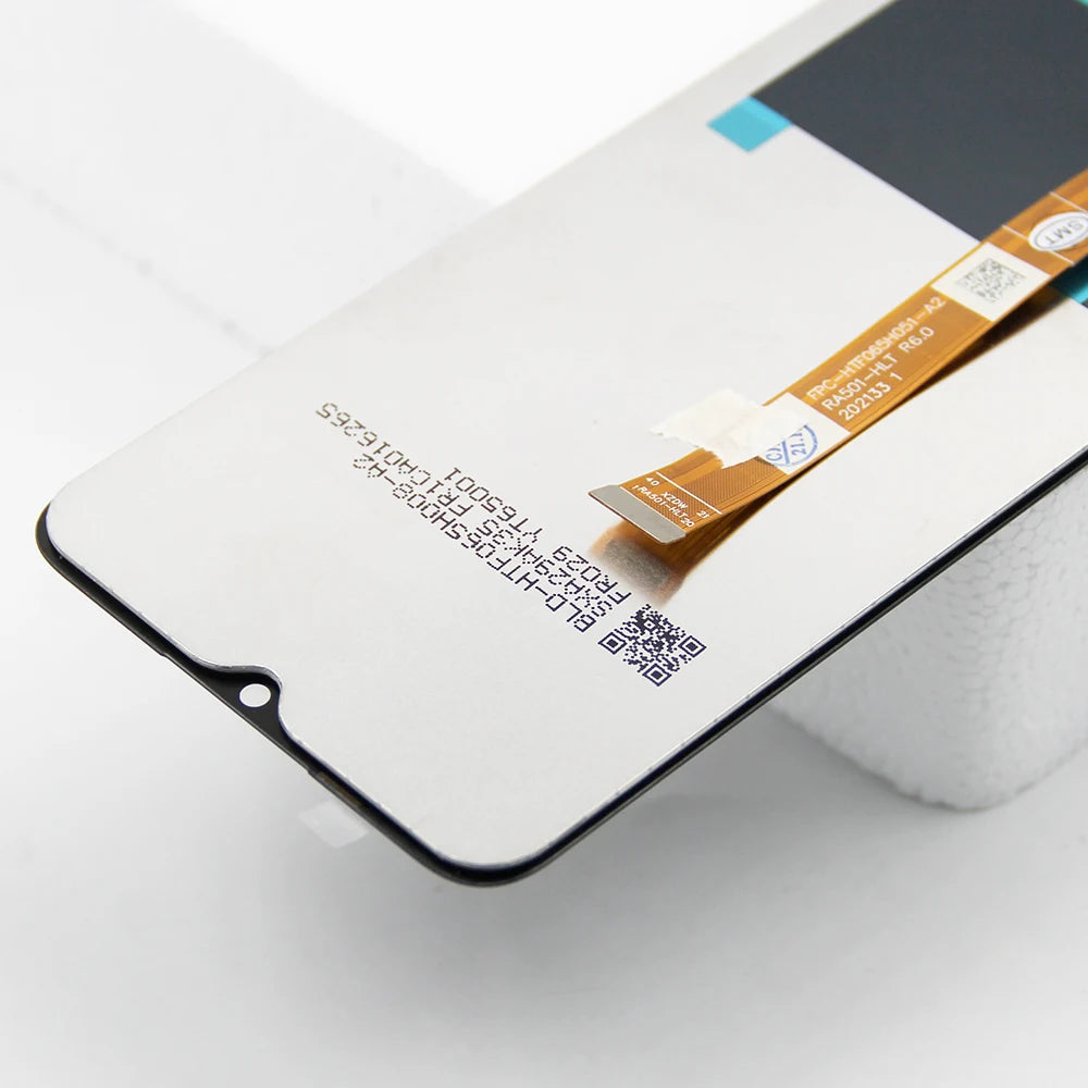 Pantalla de 6,5" para Realme 7i (Global) Pantalla Lcd Pantalla táctil digital con conjunto de marco para reemplazo OPPO Realme 7i