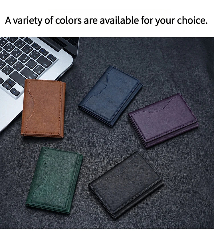 Cartera con tarjetero magnético para iPhone, Samsung, Xiaomi, MagSafe, funda desmontable con múltiples ranuras para tarjetas