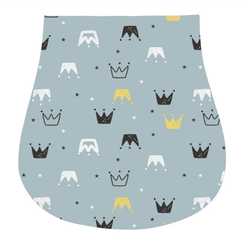 Paños de Bebé de 2 Capas, Baberos Absorbentes para Recién Nacidos, Baberos de Algodón Suave para Bebés, Regalo para Baby Shower