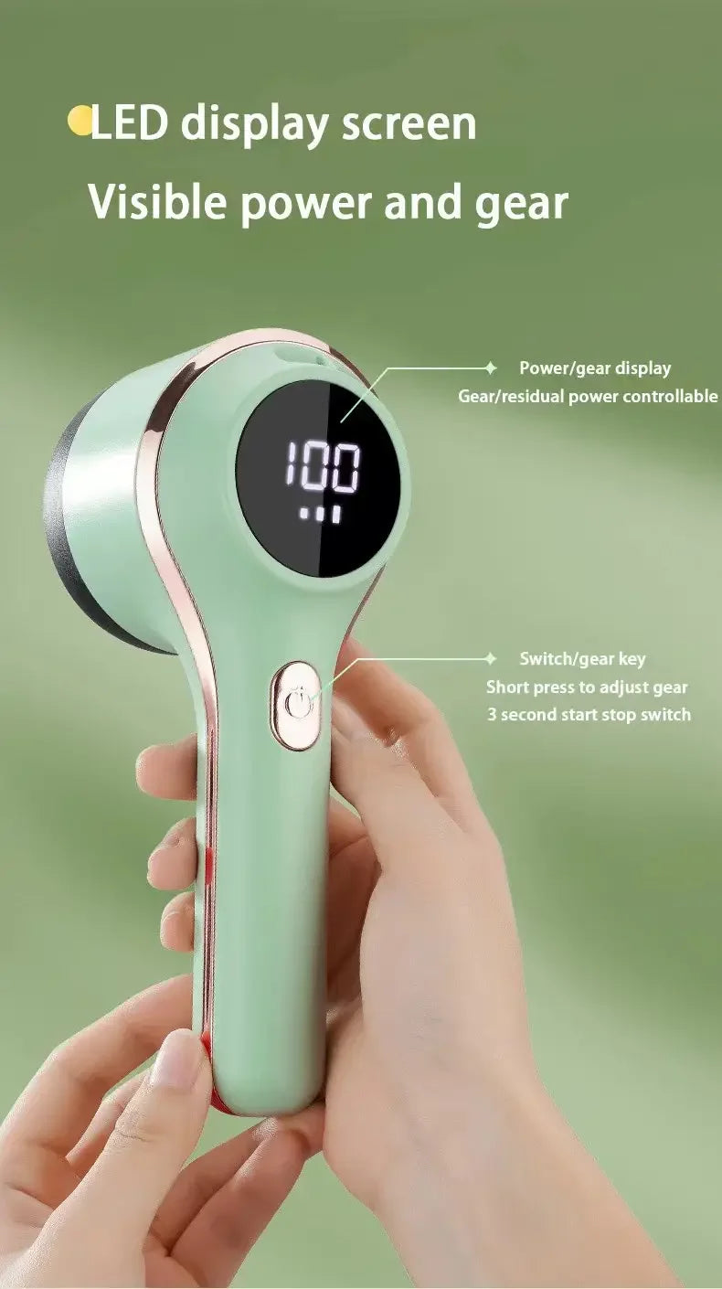 Quitapelusas para ropa, recortador de bolas de pelo, pelusas, ropa, suéter, tela, afeitadora con LED, pelusa eléctrica Digital