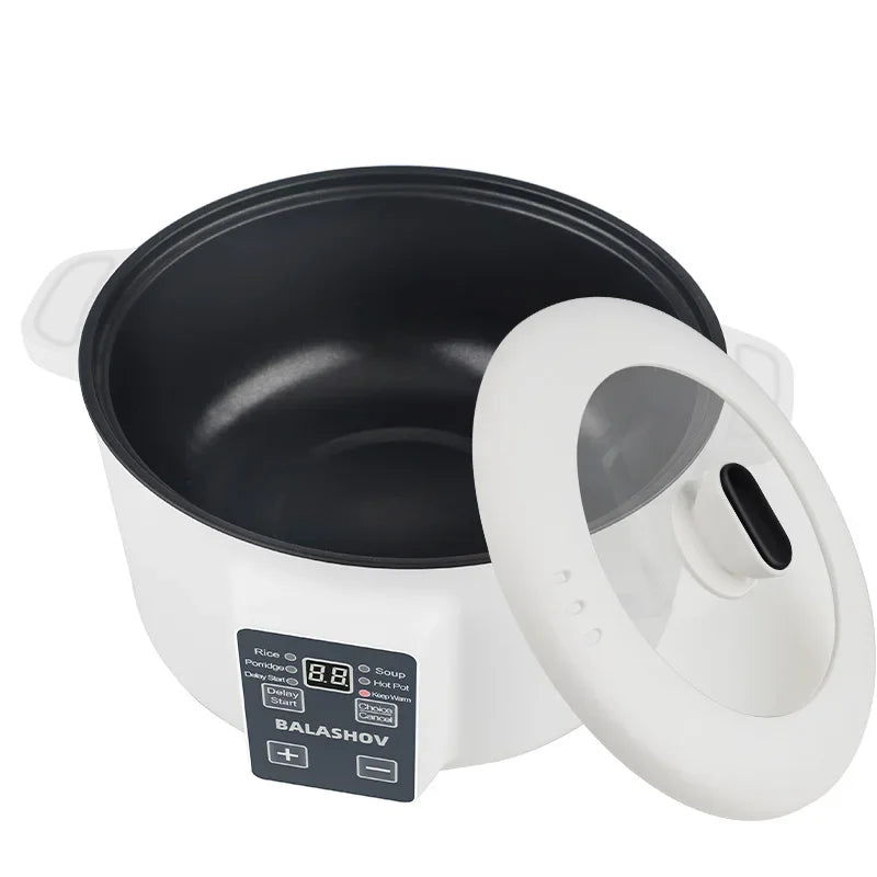 Cocinas múltiples para el hogar de 220V, cocina eléctrica de 3,5 L, olla de cocina antiadherente, olla caliente, olla arrocera inteligente, aparatos de cocina
