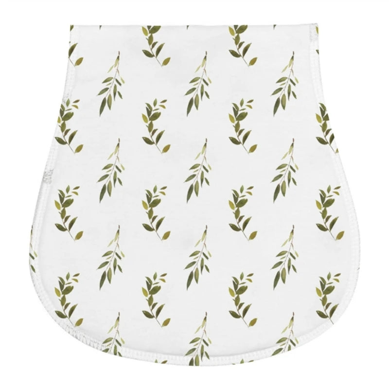 Paños de Bebé de 2 Capas, Baberos Absorbentes para Recién Nacidos, Baberos de Algodón Suave para Bebés, Regalo para Baby Shower