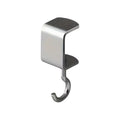 Ganchos de mesa de acero de 1/5 piezas con 360 °   Giratorio: instalación extraíble, de carga y no destructiva, adecuada para escritorios de oficina