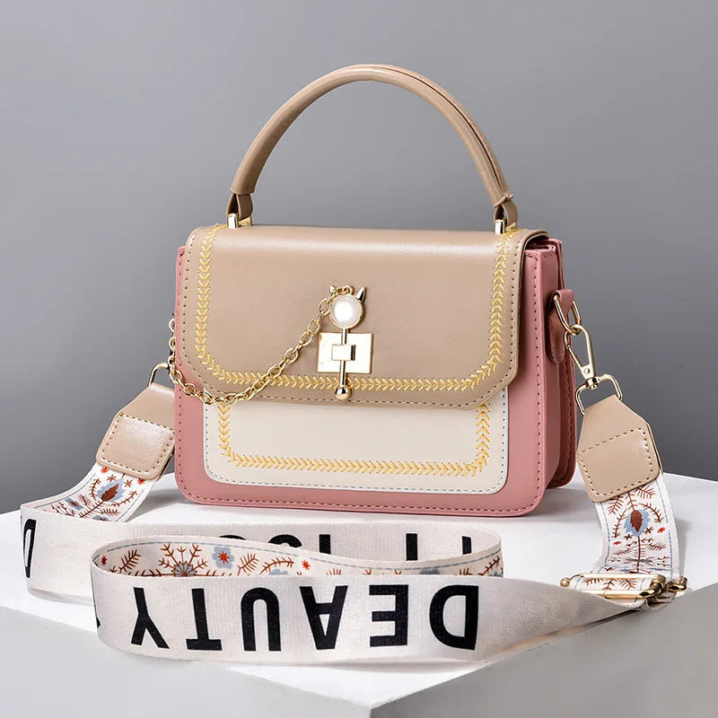 Nuevo bolso de hombro para mujer, bolso principal de alta calidad, bolso informal de gran capacidad a la moda, bolso de hombro tipo bandolera