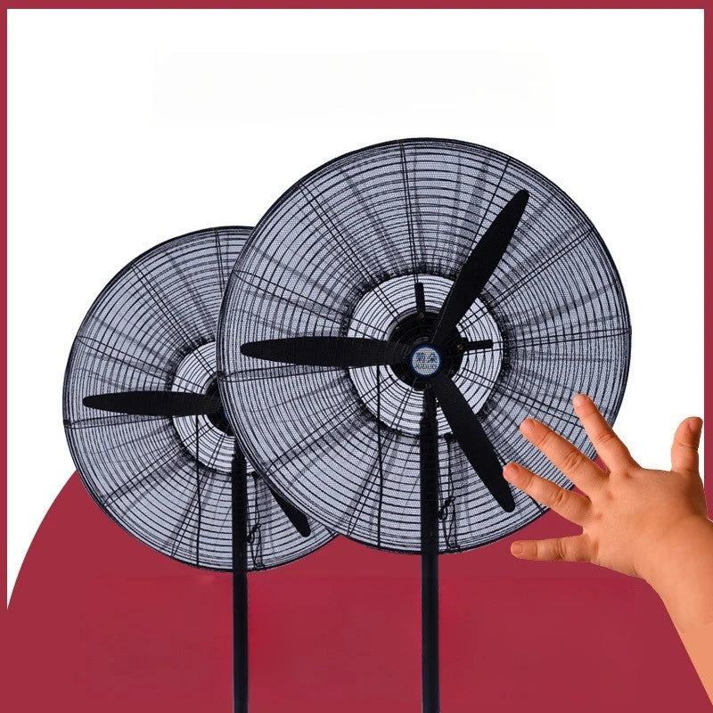 Cubiertas redondas de malla para ventilador eléctrico, Protector antipellizco de seguridad, cubierta Universal todo incluido para el hogar, cubierta a prueba de polvo moderna