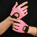 Guantes de levantamiento de pesas Protección completa de la palma, guantes de entrenamiento para gimnasio, ciclismo, ejercicio, transpirables, súper livianos para hombres y