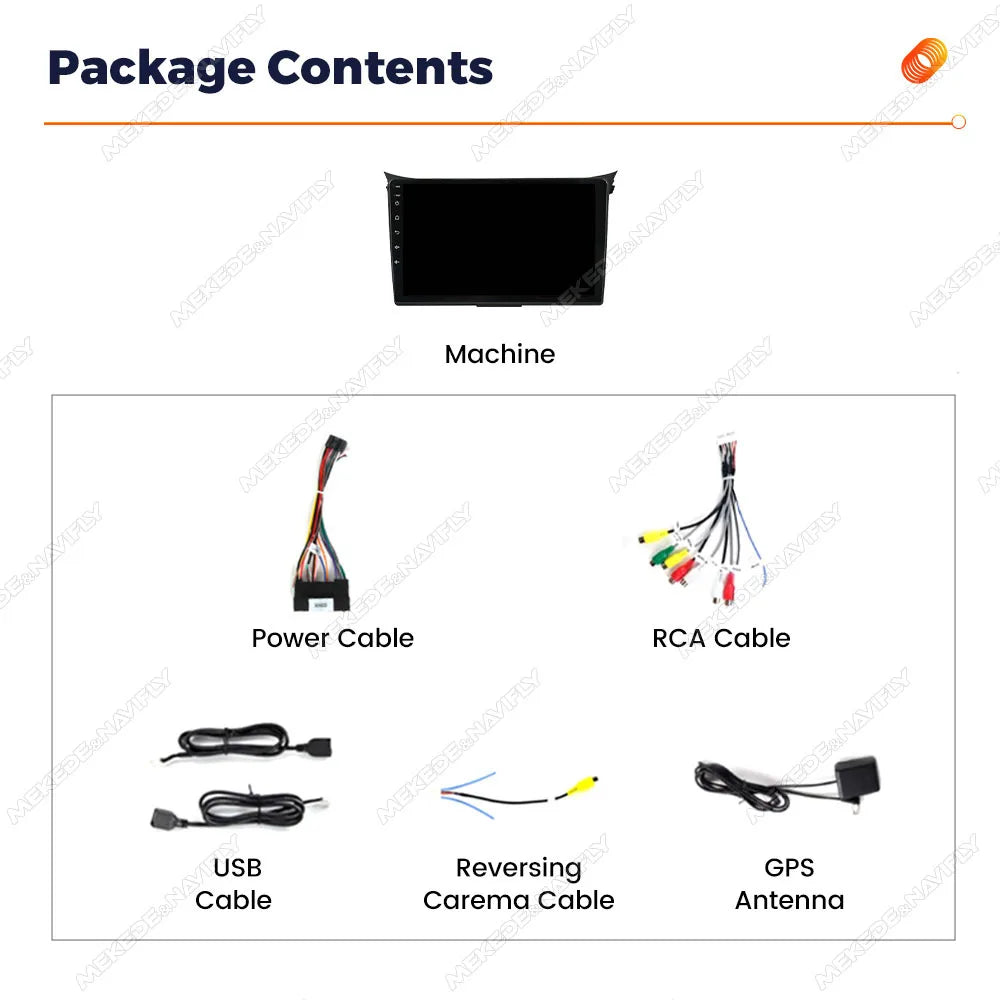Sistema de audio inteligente para automóvil con Android 14 para Hyundai i30 II 2 GD 2011-2017, Carplay inalámbrico, radio para automóvil de 9 pulgadas, GPS, unidad principal estéreo.