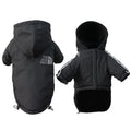 Ropa reflectante para mascotas, abrigo cálido impermeable para perros, chaqueta con capucha de algodón, cara de perro, ropa para perros pequeños, otoño e invierno