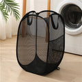 Cesta para ropa sucia, cesta para la colada sucia, esqueleto ventilado, plegable, fácil almacenamiento, cesta de almacenamiento portátil de gran capacidad