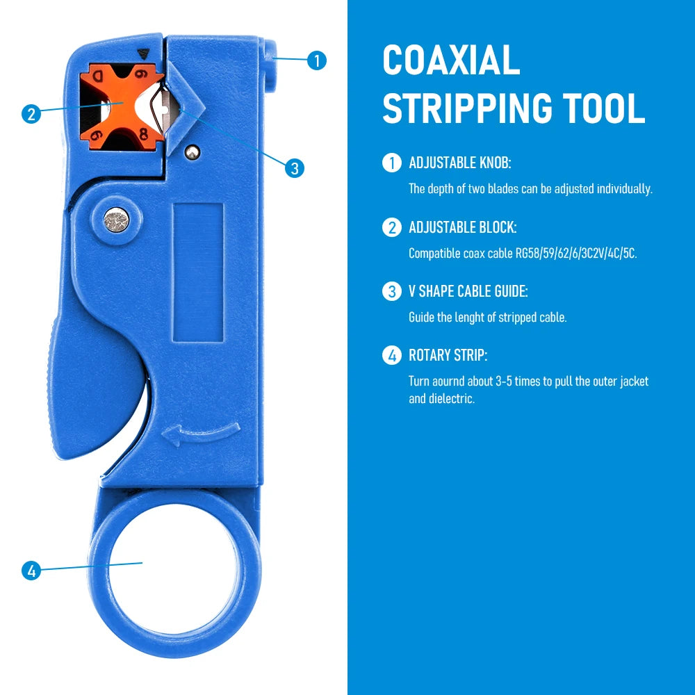 Alicates de pelado, herramientas para cables de decrustación, pelador, llave hexagonal de acero inoxidable, accesorio, recto eléctrico aislado