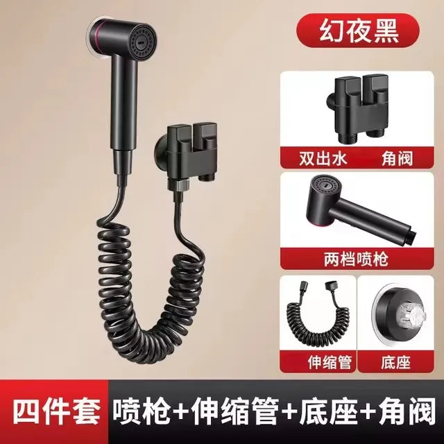 PULVERIZADOR DE bidé para baño, cabezal de ducha con filtro manual, autolimpieza