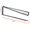 Soporte Simple para Rollo de Papel de Cocina, Colgador Metálico para Toallas, Organizador para Colgar Paños en el Armario, Estante para Papel Higiénico, Accesorio de Almacenamiento