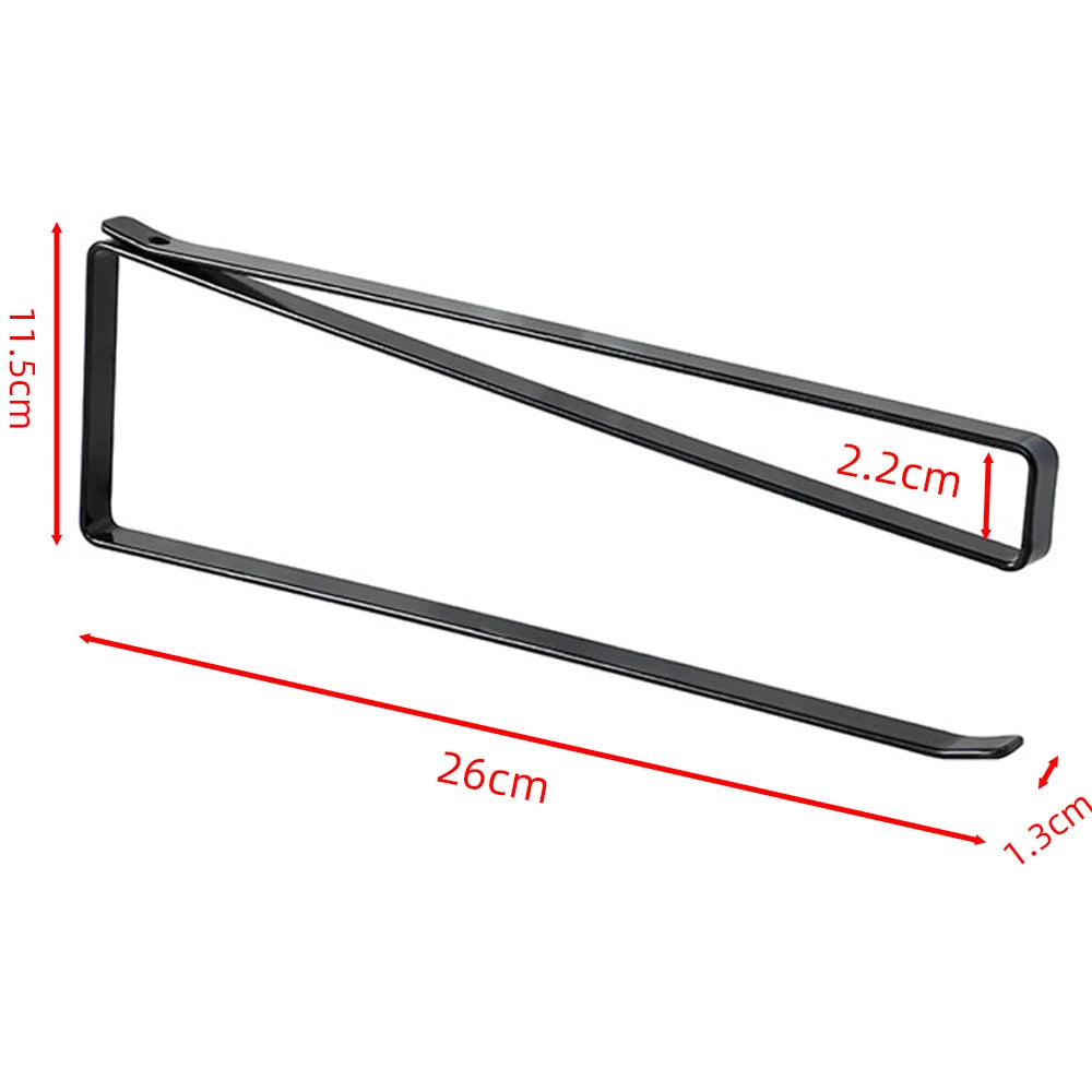 Soporte Simple para Rollo de Papel de Cocina, Colgador Metálico para Toallas, Organizador para Colgar Paños en el Armario, Estante para Papel Higiénico, Accesorio de Almacenamiento