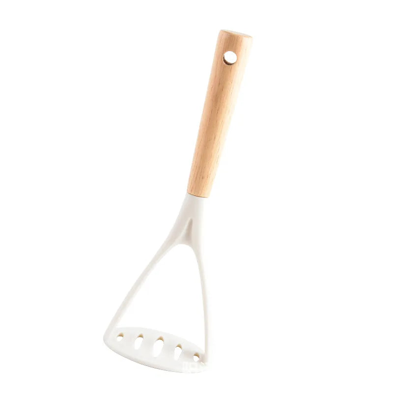 Herramientas de cocina transfronterizas, prensador de patatas de silicona, prensador de ajo, prensador de patatas resistente a altas temperaturas
