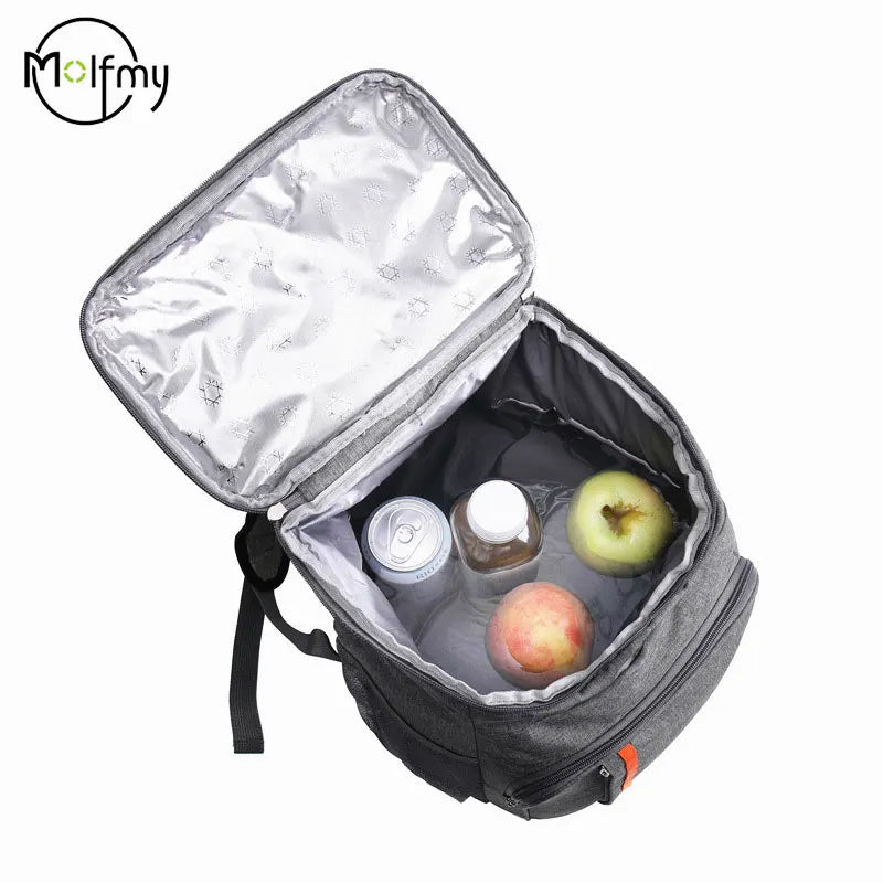 Mochilas para hombre, Bolsa térmica portátil impermeable, refrigerador duradero impermeable, IceCase, Mochilas de Picnic para acampar, Icebox Mochilas Bolsa