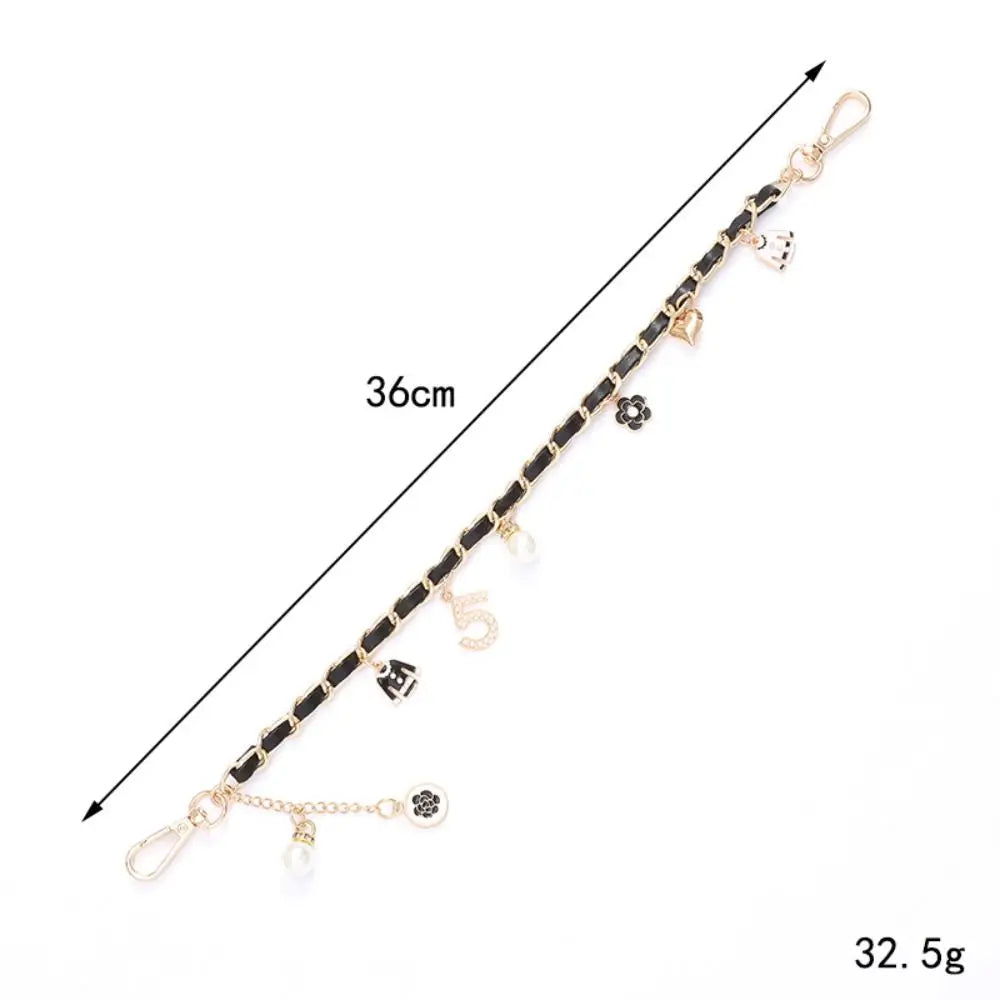 Dijes de cuero para teléfono, cadena colorida, estilo de muñeca, cuerda anticaída, colgante para teléfono