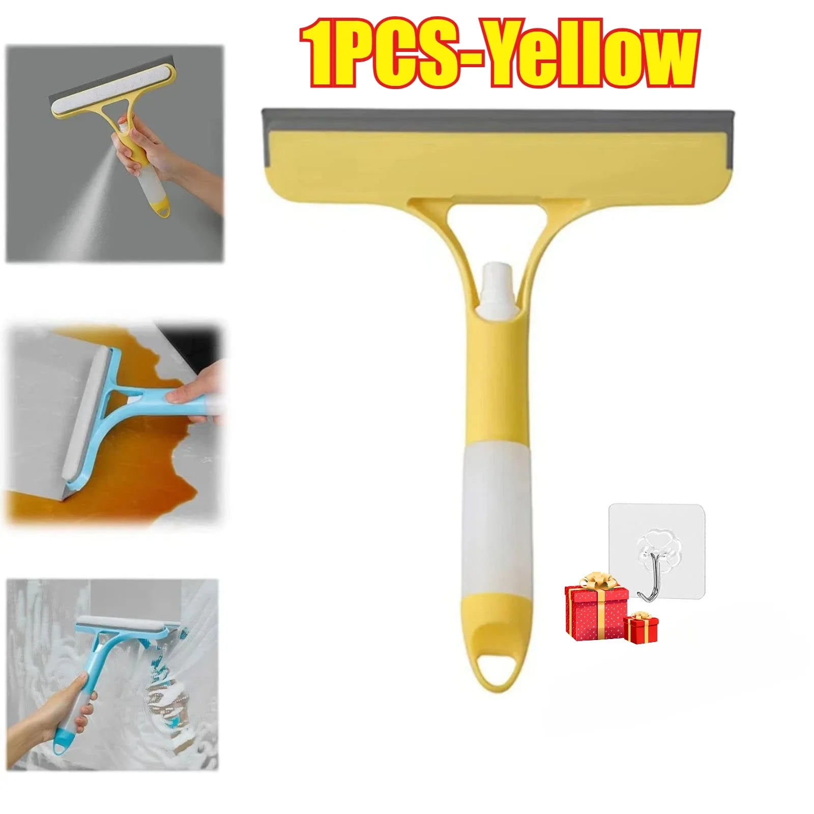 1/2/3 Uds limpiador a vapor ventana Squeardo para gafas escurridor baño limpiaparabrisas limpiador de ventanas escurridor de vidrio ventana de vidrio de coche
