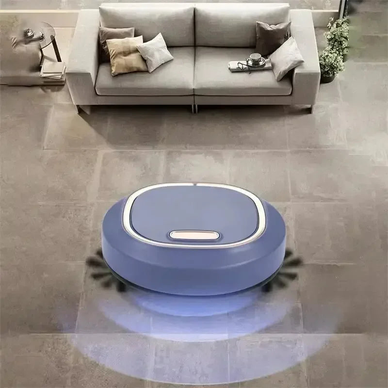 Nuevo Robot Aspirador Inteligente 2026, Silencioso, 3 en 1, Multifuncional, con Cepillo y Mopa, Aspiradora Automática Inteligente