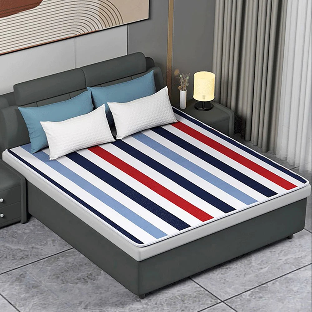 Manta eléctrica de 220V, termostato automático más grueso, manta calefactora eléctrica, calentador corporal, colchón térmico para habitación, manta calefactable