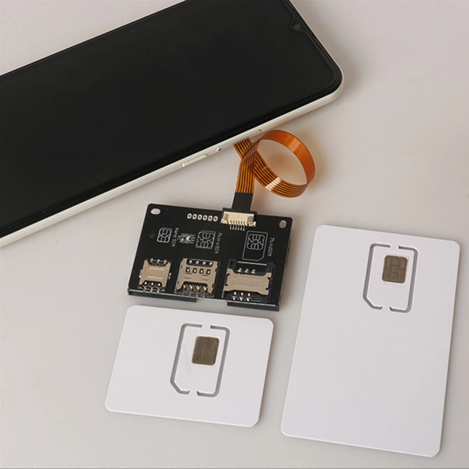 Herramientas de Activación de Nano SIM para iPhone y Android, Convertidor a Tarjeta Inteligente IC, Extensión para Adaptador de Tarjeta Micro y Nano SIM