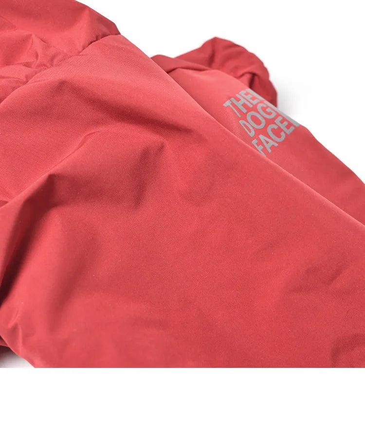 Ropa reflectante para mascotas, abrigo cálido impermeable para perros, chaqueta con capucha de algodón, cara de perro, ropa para perros pequeños, otoño e invierno