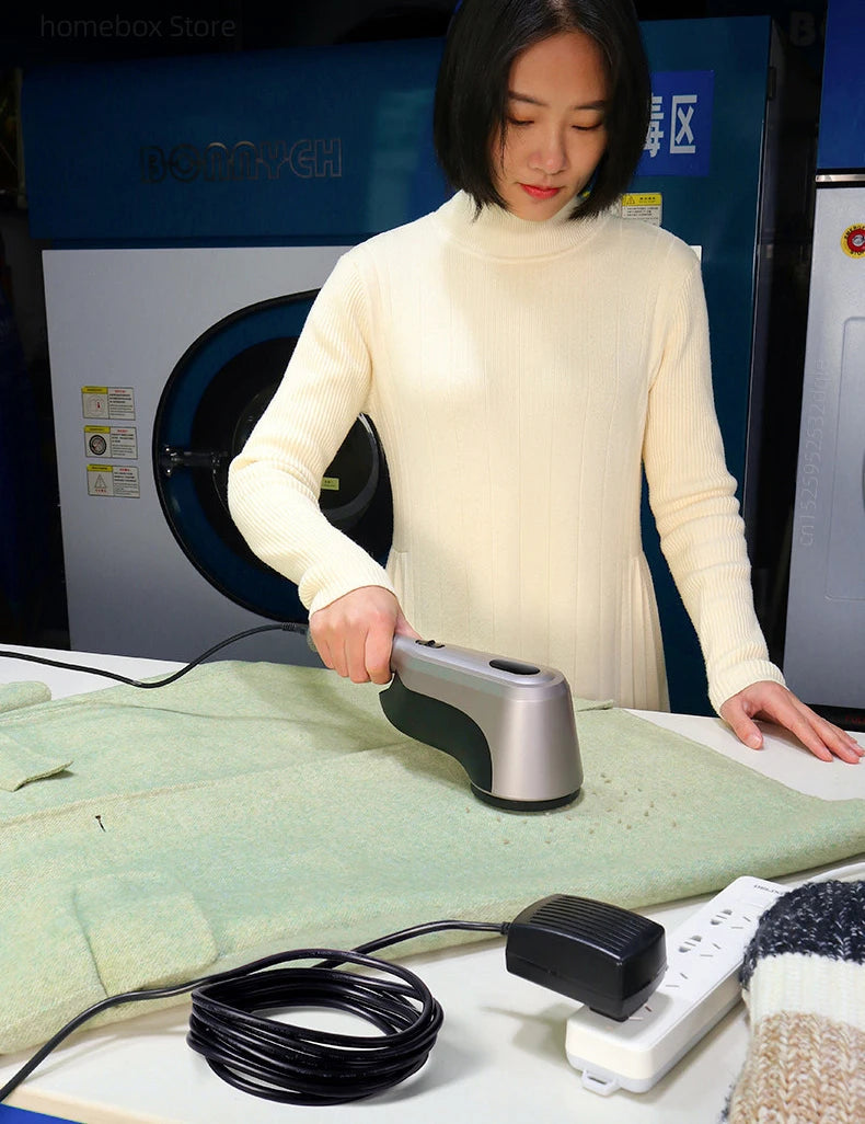 Máquina removedora de pelusas comercial de 60W, cortadora profesional de bolas de pelo, eliminador de pelusas eléctrico, limpiadores en seco, bola de afeitar