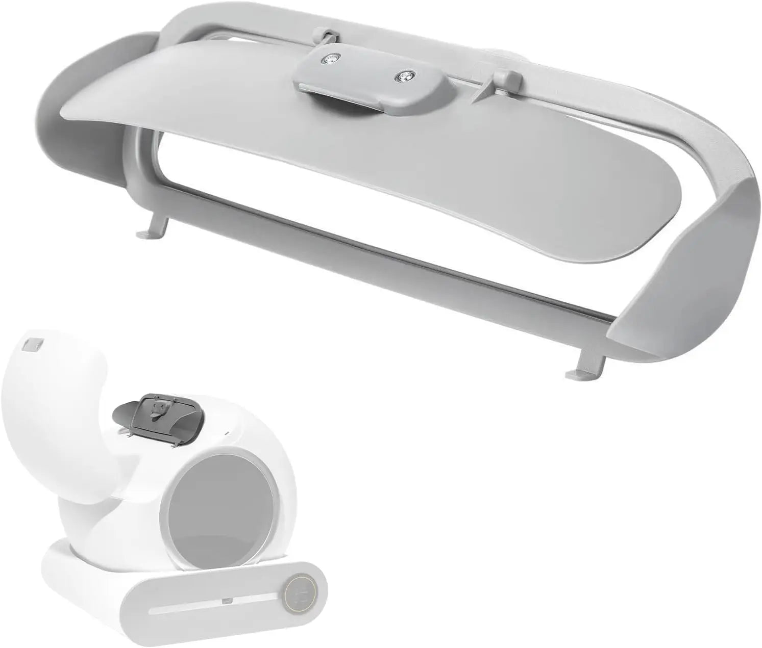 TONEPIE Accesorios para Caja de Arena Automática para Gatos, Puerta de Recambio para Contenedor de Inodoro Autolimpiable, Piezas de Repuesto, Suministros para Gatos