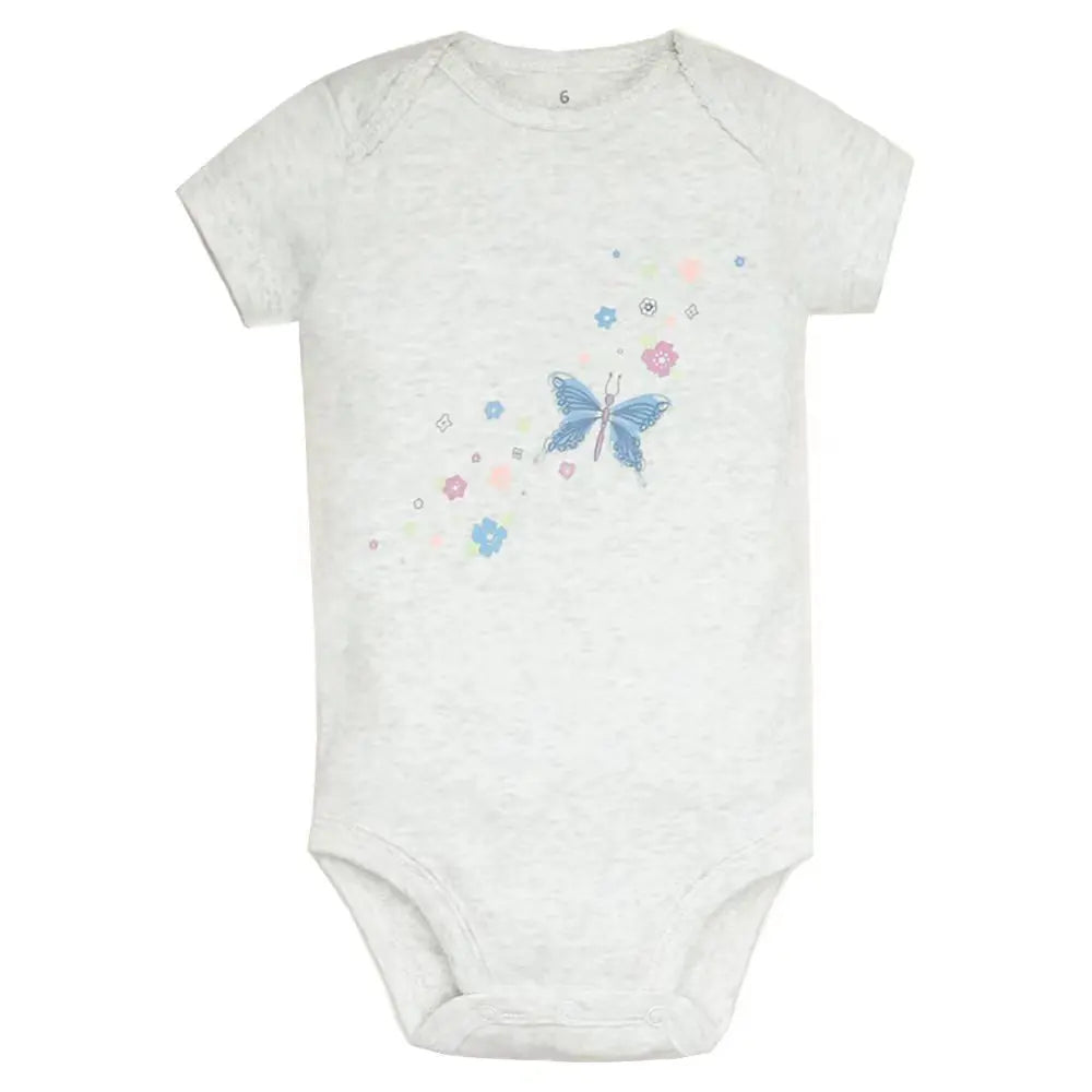 5 unids/lote de monos para bebé, ropa de verano, moda de algodón con estampado Floral, ropa para bebé recién nacido, niña y niño, mono bonito, trajes infantiles
