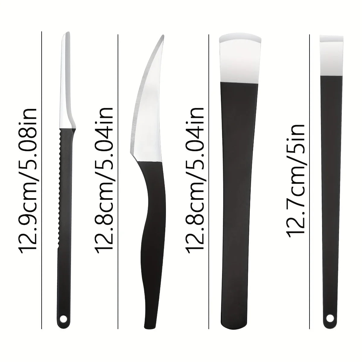 5 uds nuevos cuchillos para uñas de los pies, afeitadoras de callos, juego de cuchillos para pedicura, Kit de herramientas profesionales para pedicura con caja de almacenamiento, piel muerta