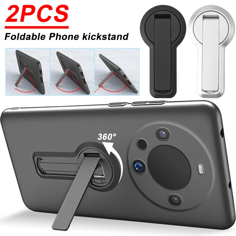 Soporte autoadhesivo portátil para teléfono móvil, soporte plegable ultrafino para teléfono de escritorio, soporte para IPhone, Samsung, Xiaomi