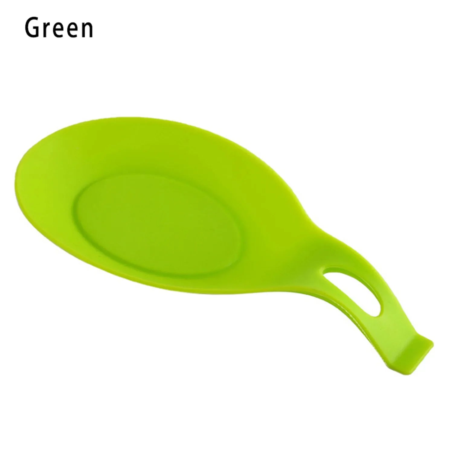 Estante de silicona resistente al calor para cuchara, bandeja para palillos, soporte para olla, organizador de estufa, utensilio, espátula, almohadilla para cuchara, herramienta de cocina, 1 unidad