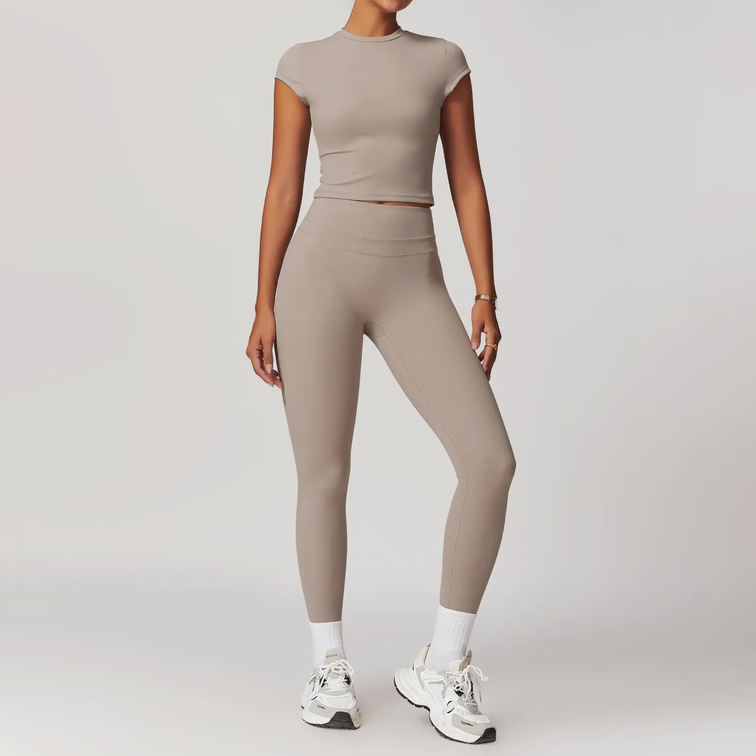 Ropa deportiva de 2 piezas para mujer, conjunto de Yoga, ropa de gimnasio, ropa deportiva, trajes de Yoga, conjunto de Fitness, chándales, Sujetador deportivo, mallas de cintura alta para gimnasio