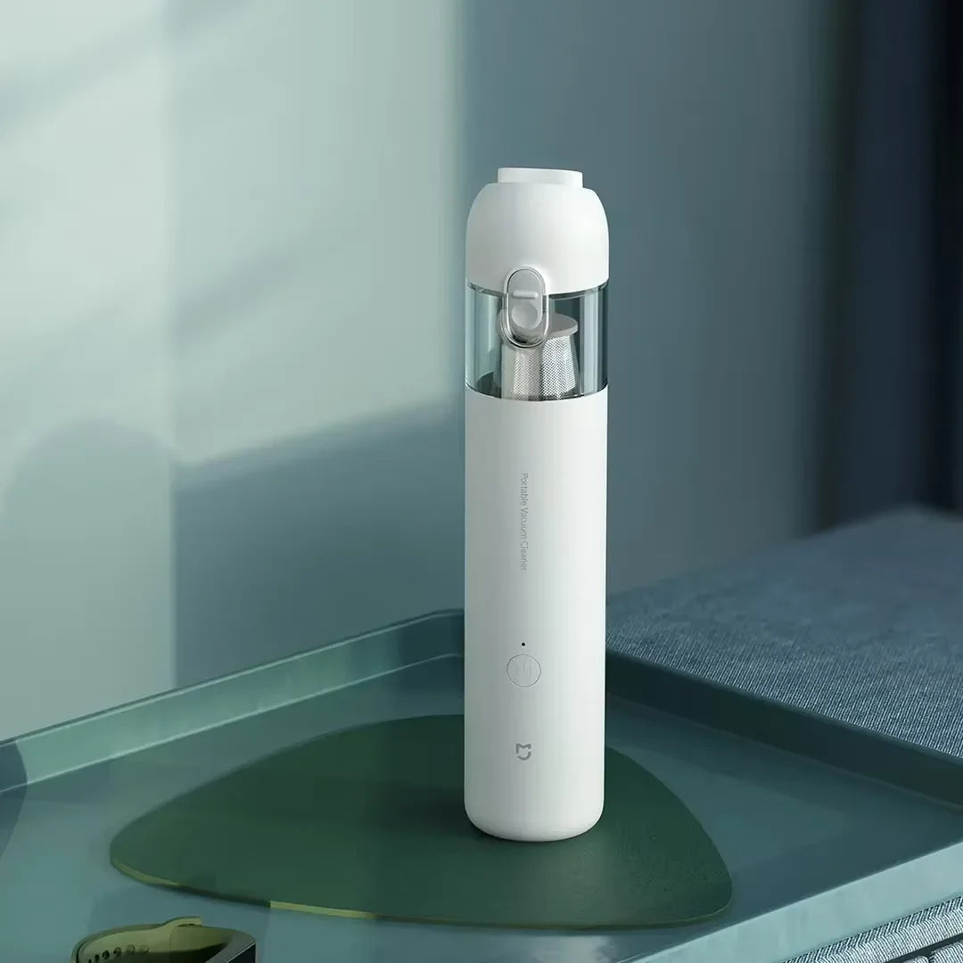 Aspiradora Xiaomi Mi Mini, 13000 Pa, Portátil, Inalámbrica, Inicio con un Botón, Motor sin Escobillas de 88000 RPM con Múltiples Boquillas para Automóvil