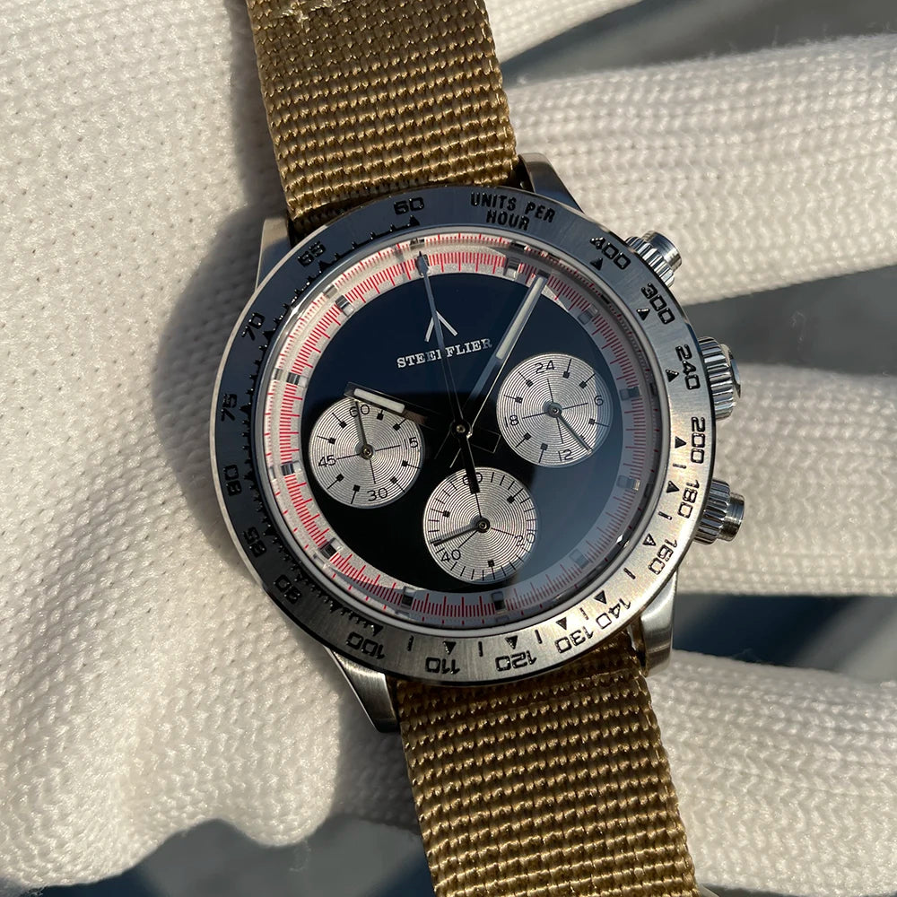 Reloj de Cuarzo de Lujo para Hombre SF733 STEELFLIER, Movimiento Silencioso VK63, Superluminoso, Resistente al Agua 200M, Reloj de Buceo, Nuevo Lanzamiento Oficial